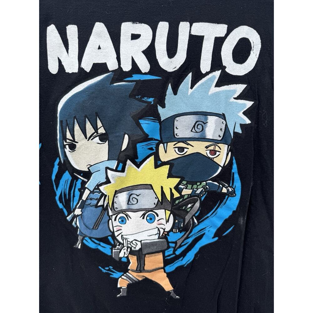 Naruto Anime Shippuden T-Shirt M Men’s Y2K Graphic Manga Tee